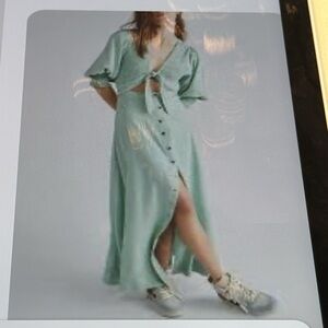 Free People String of Hearts Maxi Dress